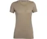 Icebreaker Nature Dye Tech Lite Anniversary XXV SSLow Crewe Top Women, Almond 2