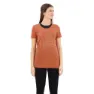 Icebreaker T-lite Ii Move To Natural Merino Kortarmet T-skjorte, Clay
