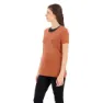 Icebreaker T-lite Ii Move To Natural Merino Kortarmet T-skjorte, Clay