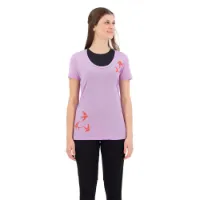 Icebreaker Tech Lite Ii Scoop Shapes Merino Kortarmet T-skjorte Icebreaker Tech Lite Ii Scoop Shapes Merino Kortarmet T-skjorte