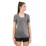 Icebreaker Tech Lite Ii Scoop Tee Plume Kortarmet T-skjorte, Gritstone hthr