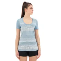 Icebreaker Tech Lite Ii Ss Scoop Tee Reflection Lines Kortarmet T-skjorte