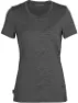 Icebreaker Tech Lite II SS Tee Ws, Gritstone hthr