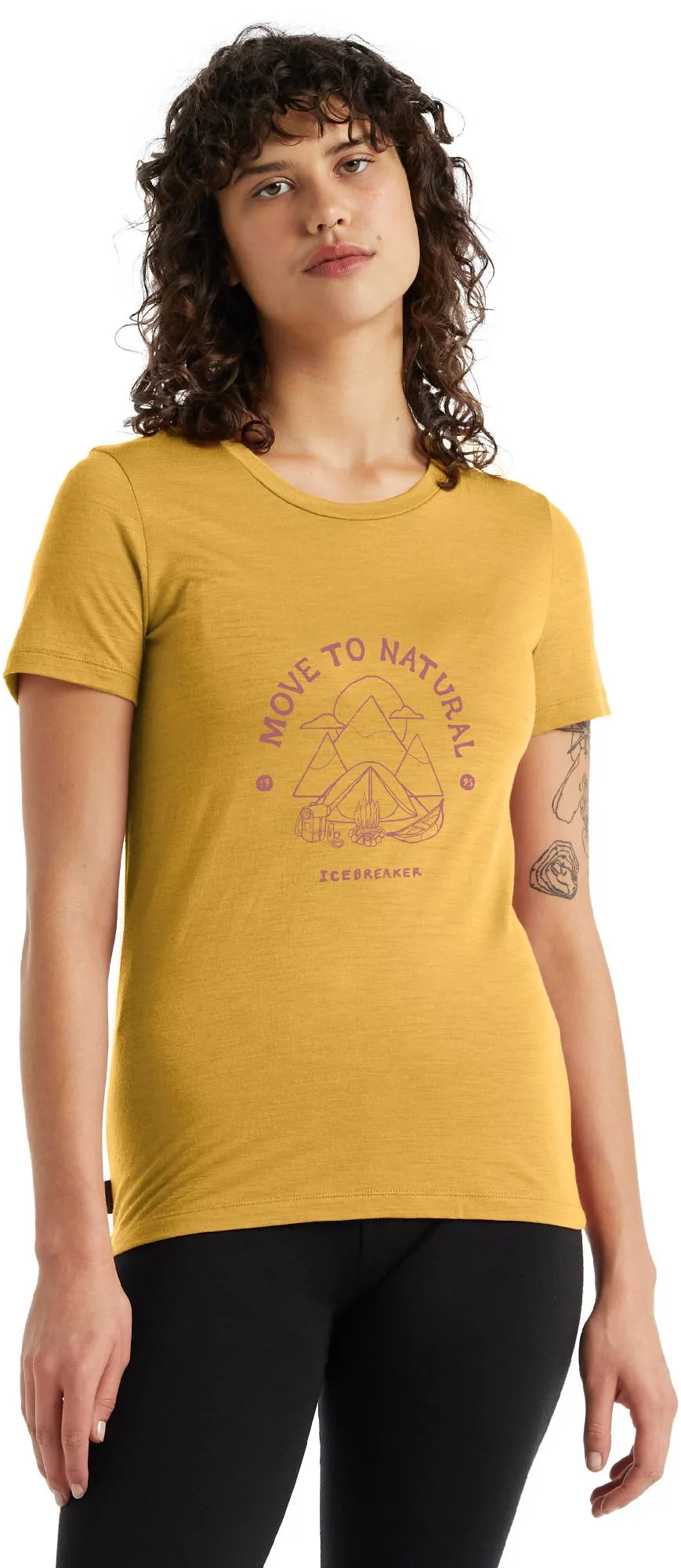 Icebreaker Tech Lite II SS Tee Ws, Safflower