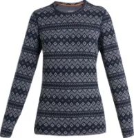 Icebreaker Vertex Crewe First Snow Merino Langarmet Baselag
