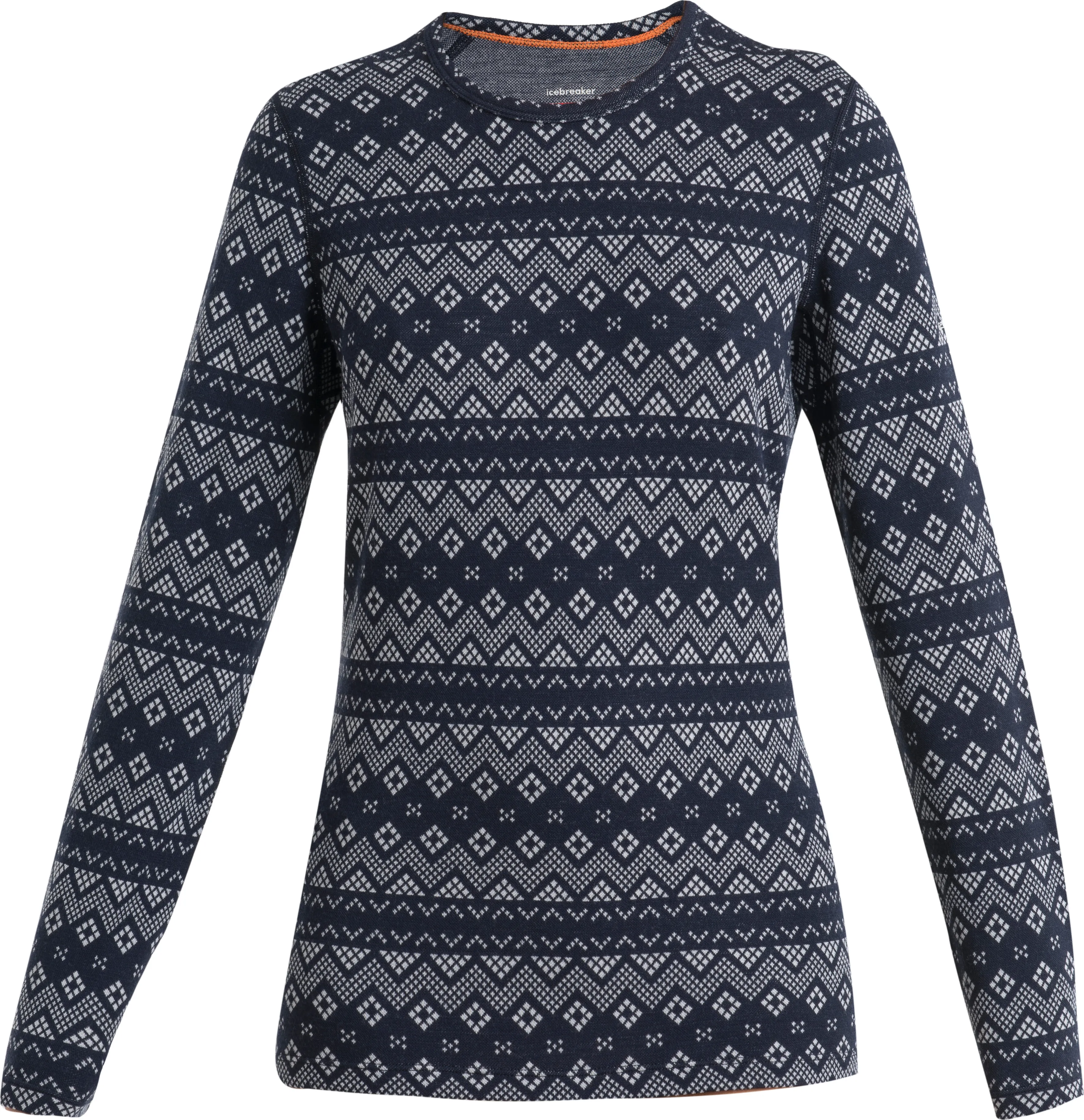 Icebreaker Vertex Crewe First Snow Merino Langarmet Baselag