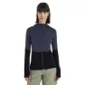 Icebreaker Women's Merino 200 Realfleece Descender Longsleeve Zip