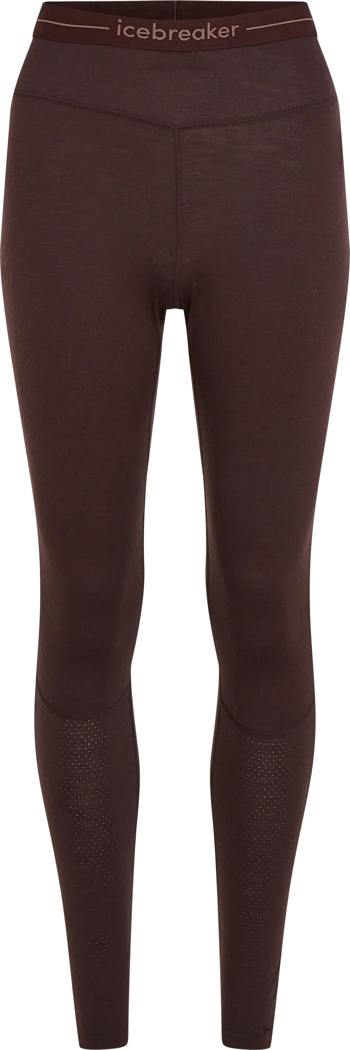 Icebreaker Women's Merino 260 Zoneknit Leggings, Java Icebreaker Women's Merino 260 Zoneknit Leggings, Java