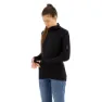 Icebreaker Zone Knit Zip Hetteskjorte, Black