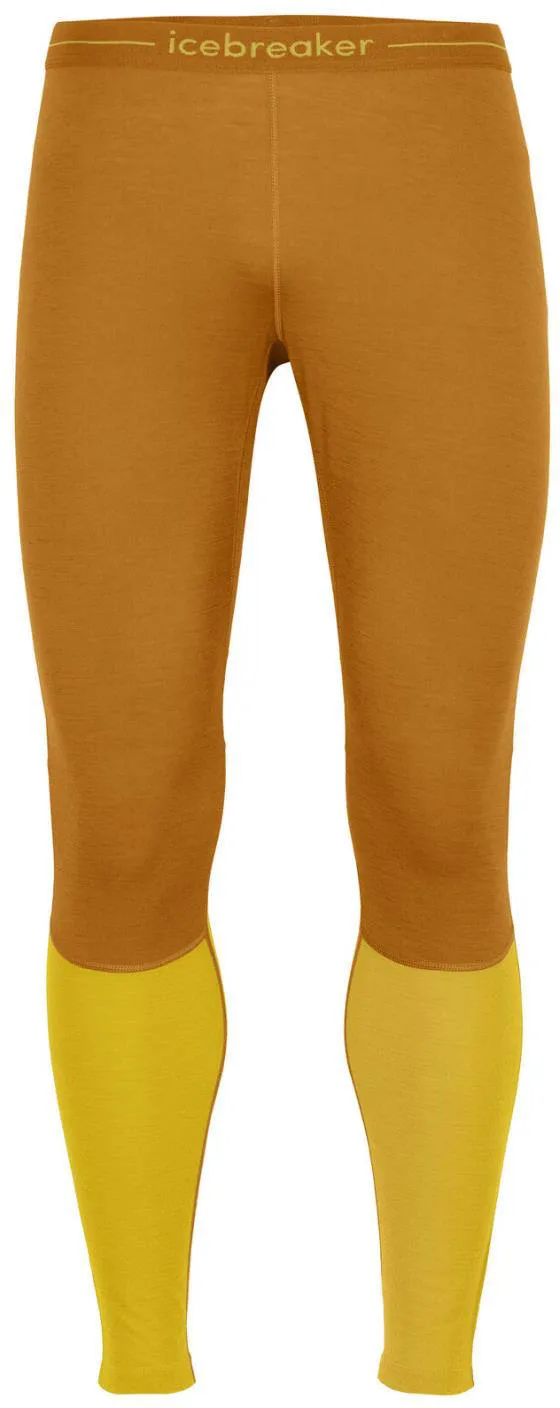 Icebreaker ZoneKnit 200 Leggings Ms, Clove/silent gold/cb