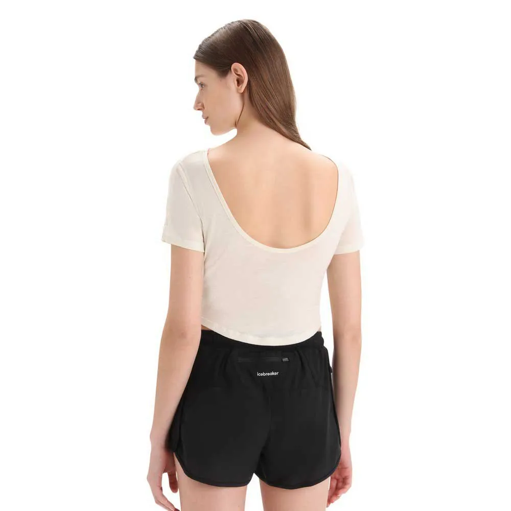 Icebreaker Zoneknit™ Scoop Back Kortarmet T-skjorte Icebreaker Zoneknit™ Scoop Back Kortarmet T-skjorte