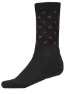 Spots black/hibiscus