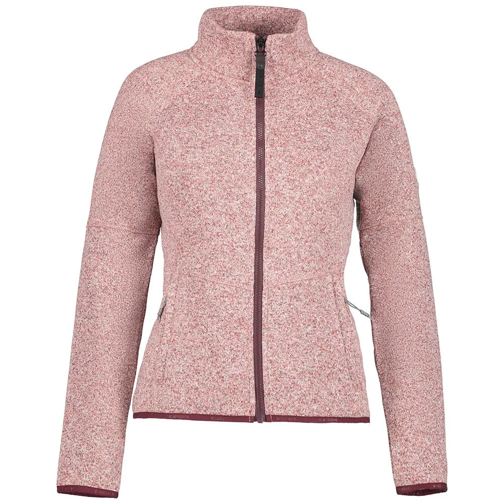 Icepeak Addison Fleecejakke Med Full Glidelås, Pink Icepeak Addison Fleecejakke Med Full Glidelås, Pink