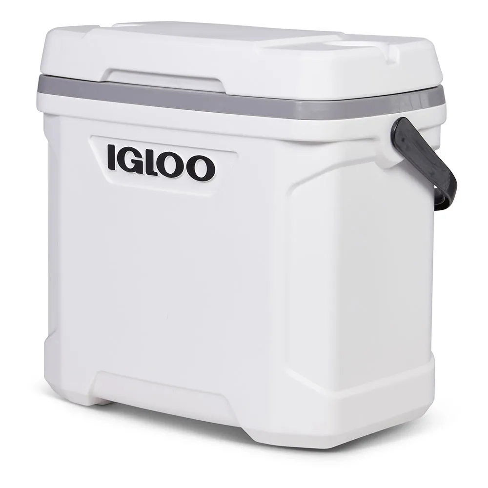 Igloo Coolers Latitude Marine Ultra 30l Stiv Bærbar Kjøleboks, White / grey, 42.5 x 33.5 x 47cm