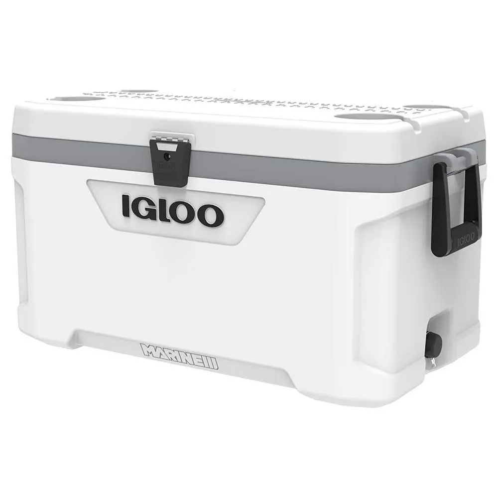 Igloo Coolers Latitude Marine Ultra 70 66l Stiv Bærbar Kjøleboks, White, 75.6 x 42 x 40.7cm Igloo Coolers Latitude Marine Ultra 70 66l Stiv Bærbar Kjøleboks, White, 75.6 x 42 x 40.7cm