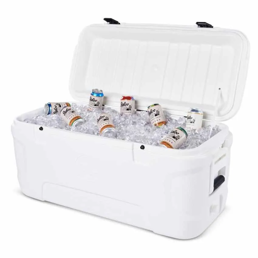 Igloo Coolers Marine Contour 120 113l Stiv Bærbar Kjøleboks, White, 96 x 42 x 47cm Igloo Coolers Marine Contour 120 113l Stiv Bærbar Kjøleboks, White, 96 x 42 x 47cm
