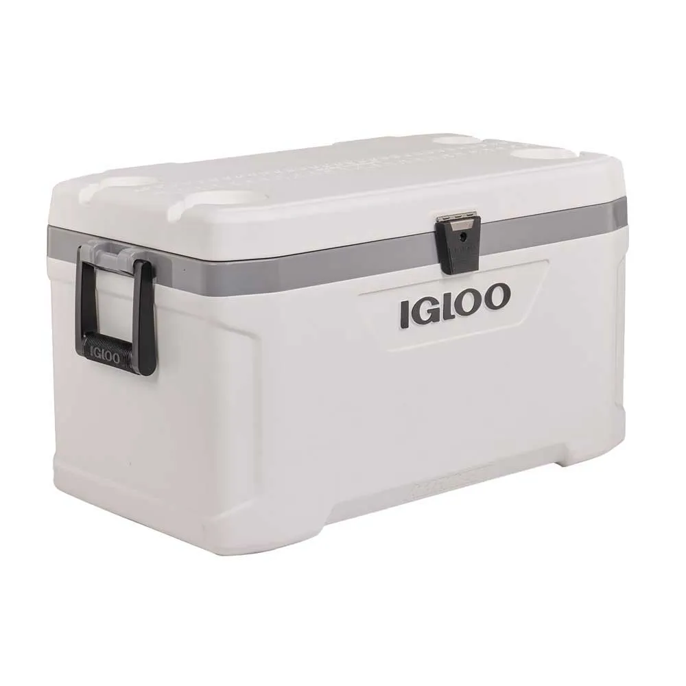 Igloo Coolers Marine Ultra Stiv Bærbar Kjøleboks 66.2l, White / grey, 29 25/32 x 16 19/32 x 10 1/16"
