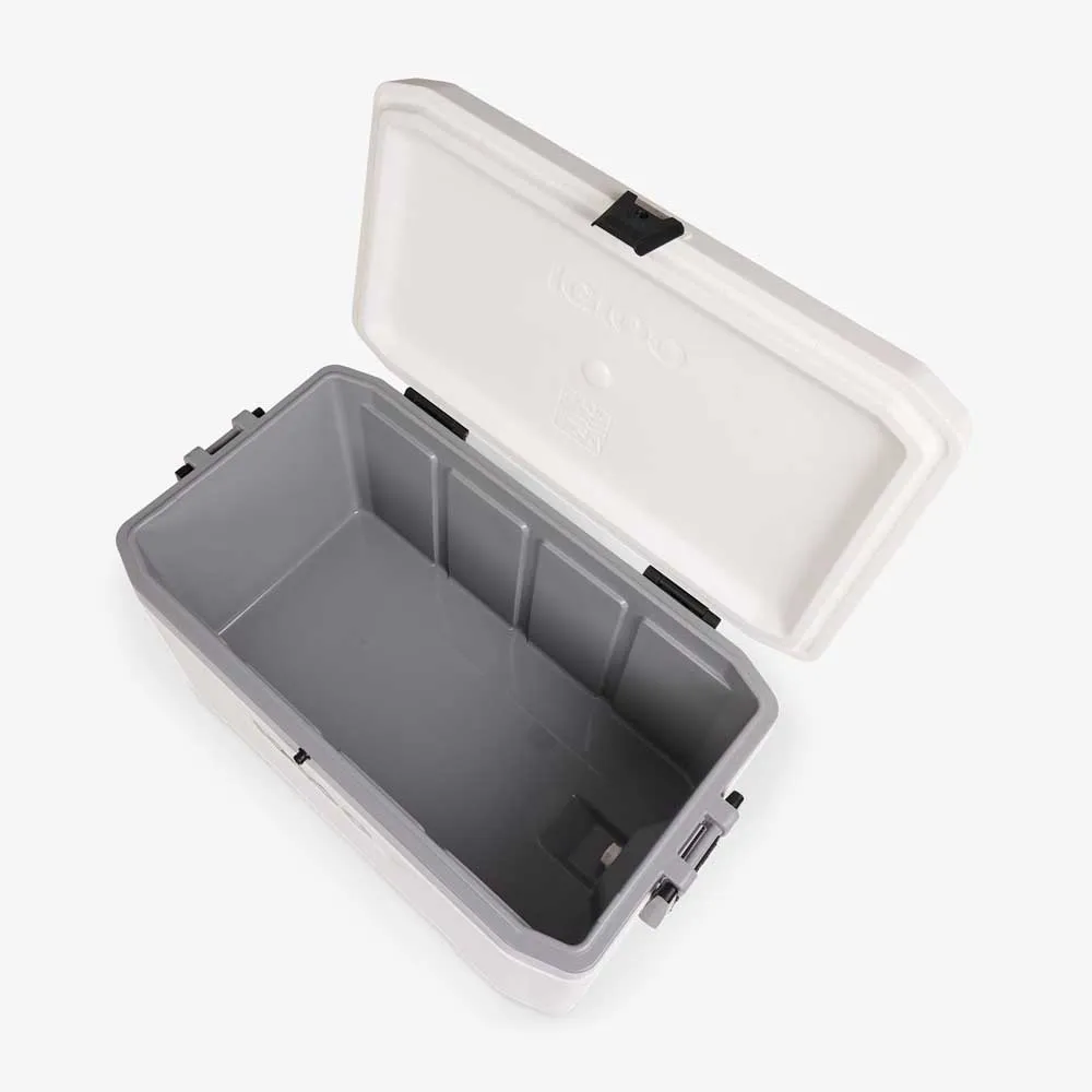 Igloo Coolers Marine Ultra Stiv Bærbar Kjøleboks 66.2l, White / grey, 29 25/32 x 16 19/32 x 10 1/16"
