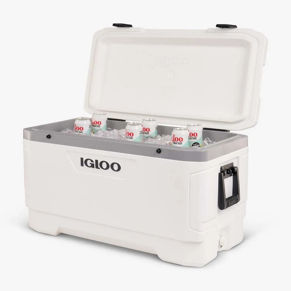 Igloo Coolers Marine Ultra Stiv Bærbar Kjøleboks 94.6l, White / grey, 34 3/8 x 16 29/32 x 18 13/16" Igloo Coolers Marine Ultra Stiv Bærbar Kjøleboks 94.6l, White / grey, 34 3/8 x 16 29/32 x 18 13/16"