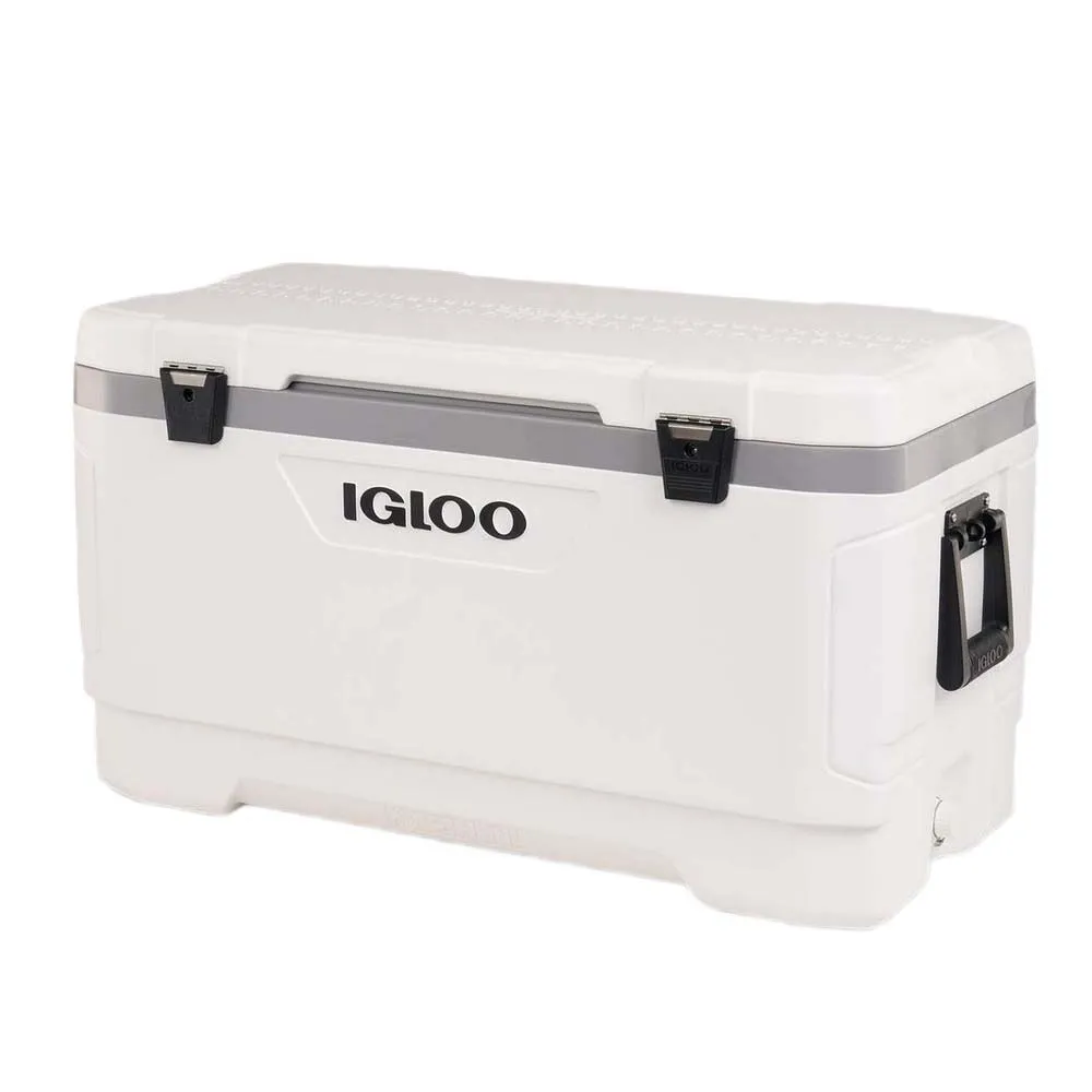 Igloo Coolers Marine Ultra Stiv Bærbar Kjøleboks 94.6l, White / grey, 34 3/8 x 16 29/32 x 18 13/16" Igloo Coolers Marine Ultra Stiv Bærbar Kjøleboks 94.6l, White / grey, 34 3/8 x 16 29/32 x 18 13/16"