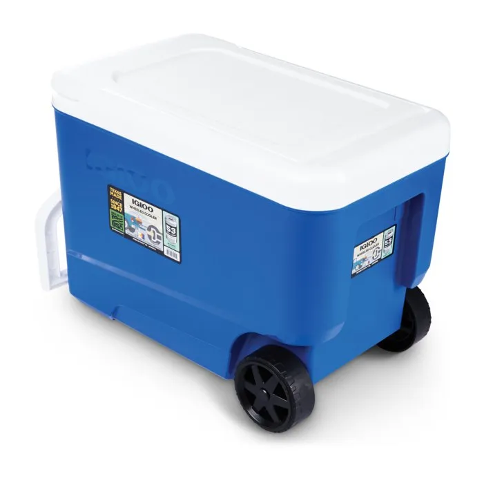 Igloo Coolers Wheelie Cool 38 36l Stiv Bærbar Kjøleboks, Blue, One Size