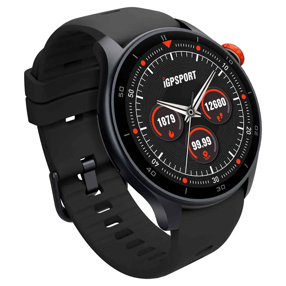 Igpsport Lw10 Smartklokke, Black Igpsport Lw10 Smartklokke, Black