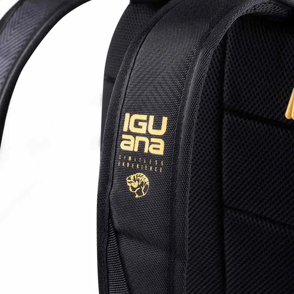 Iguana Daemon 30l Sekk, Black / yarrow