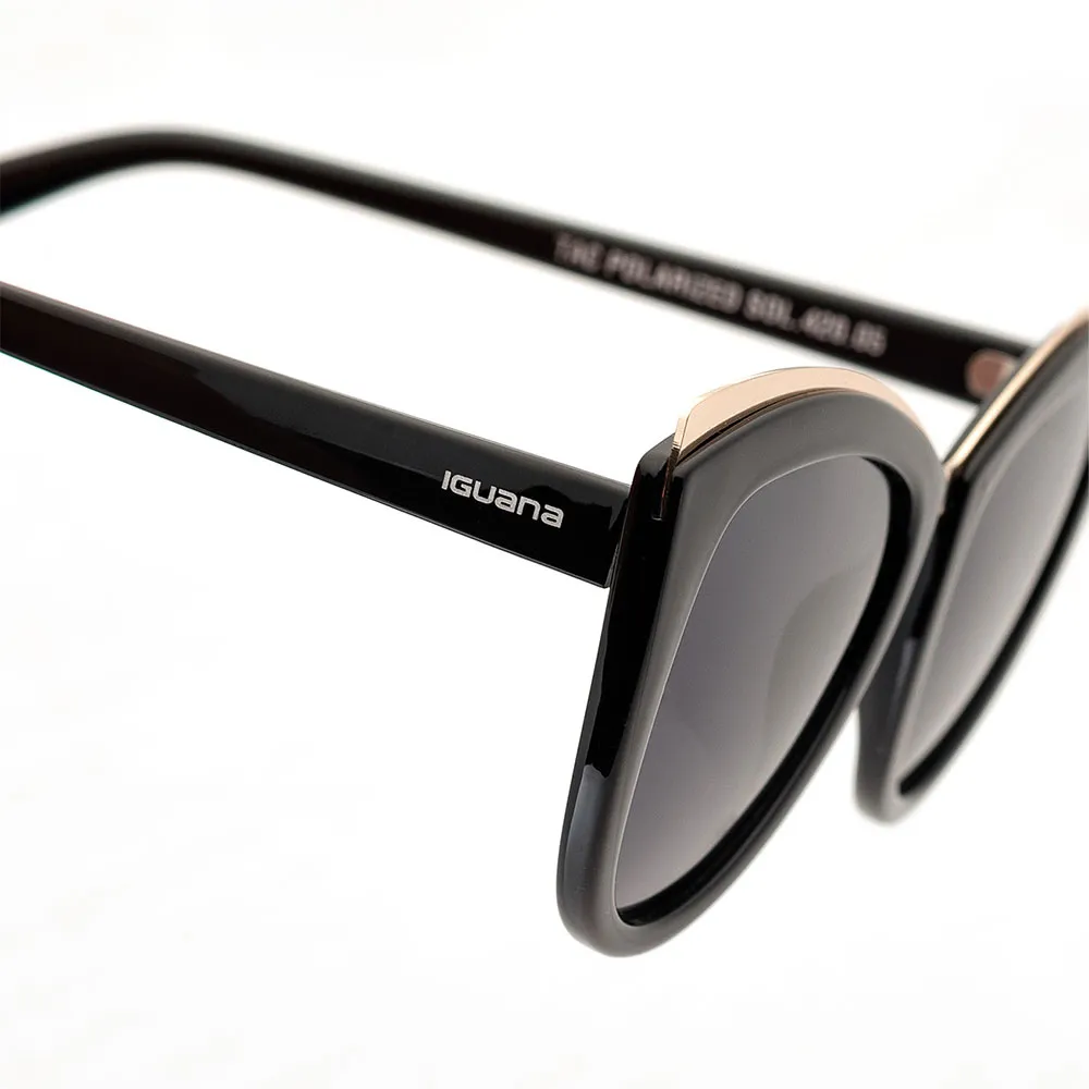 Iguana Inrit Solbriller, Black, One Size