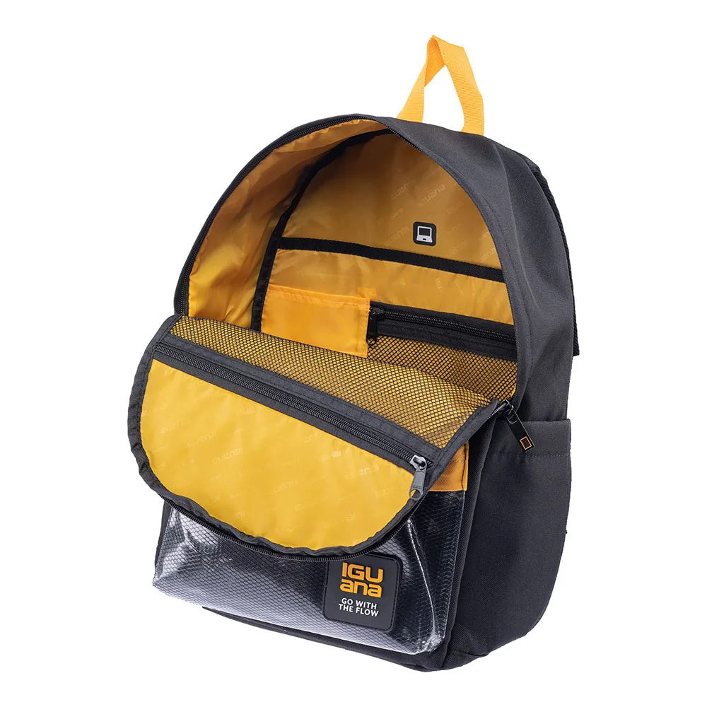 Iguana Mossin 15l Ryggsekk, Black / artisans gold / white Iguana Mossin 15l Ryggsekk, Black / artisans gold / white