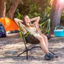 Innova Kamprock Swing Camping Folding Stol, Green / black, One Size