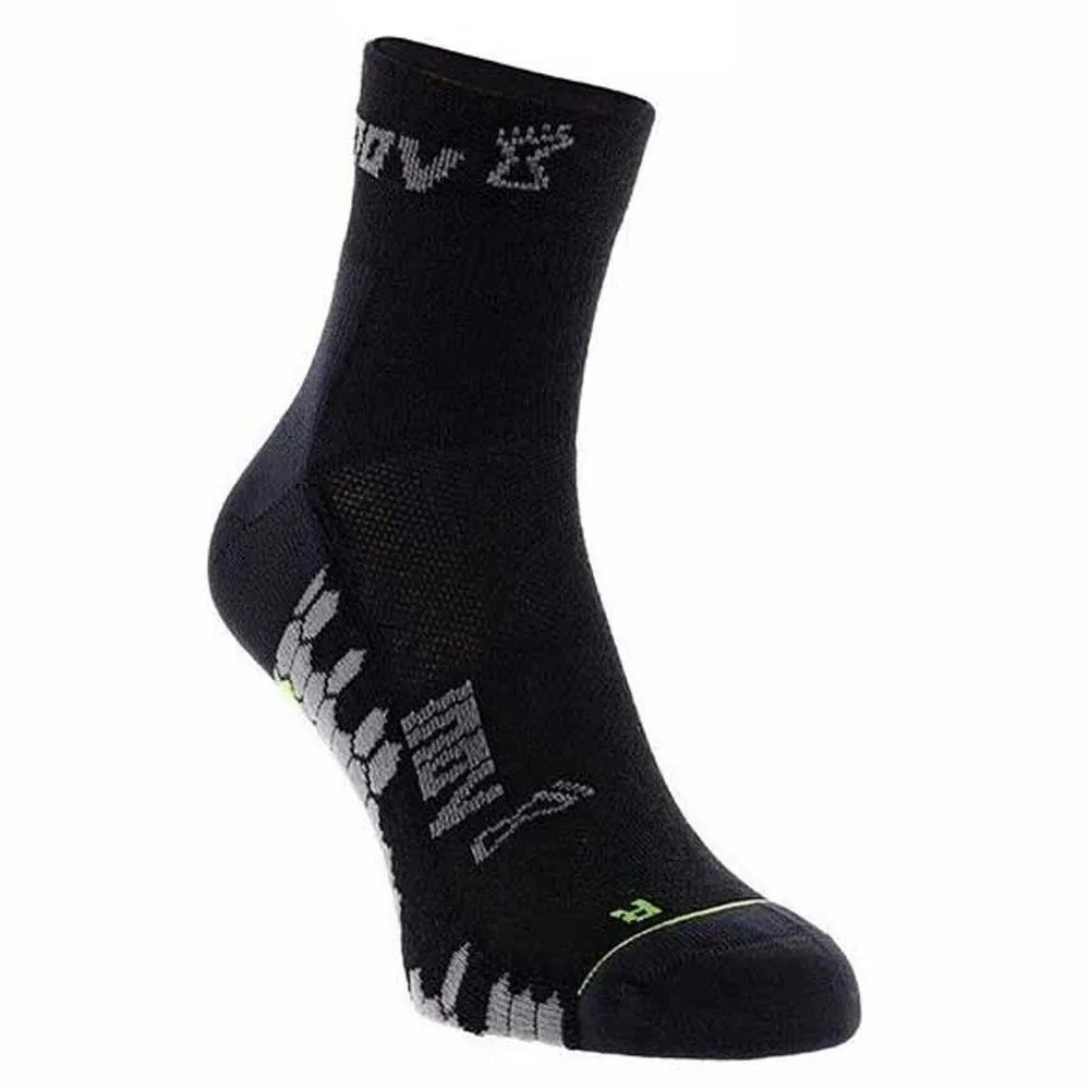 inov-8 3 Season Outdoor Mid Sokker male, Black / grey