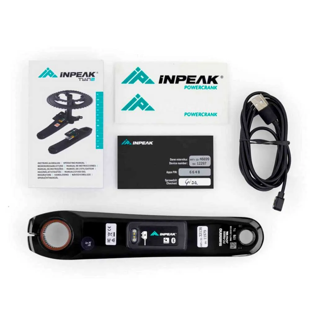Inpeak R9200 Battery Venstre Krank Med Effektmåler Inpeak R9200 Battery Venstre Krank Med Effektmåler