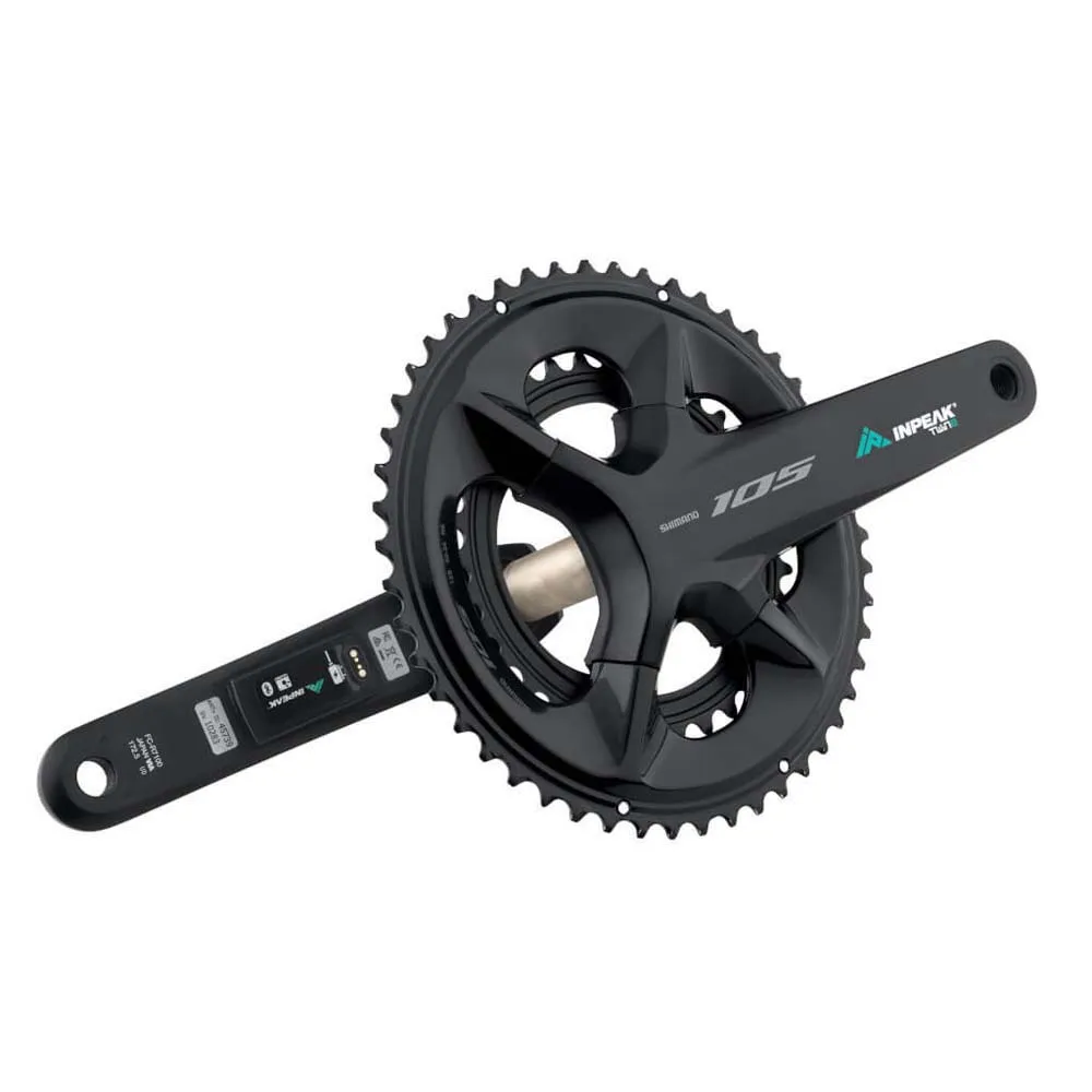 Inpeak Twin2 105 Fc-r7100 Krank Med Effektmåler Inpeak Twin2 105 Fc-r7100 Krank Med Effektmåler