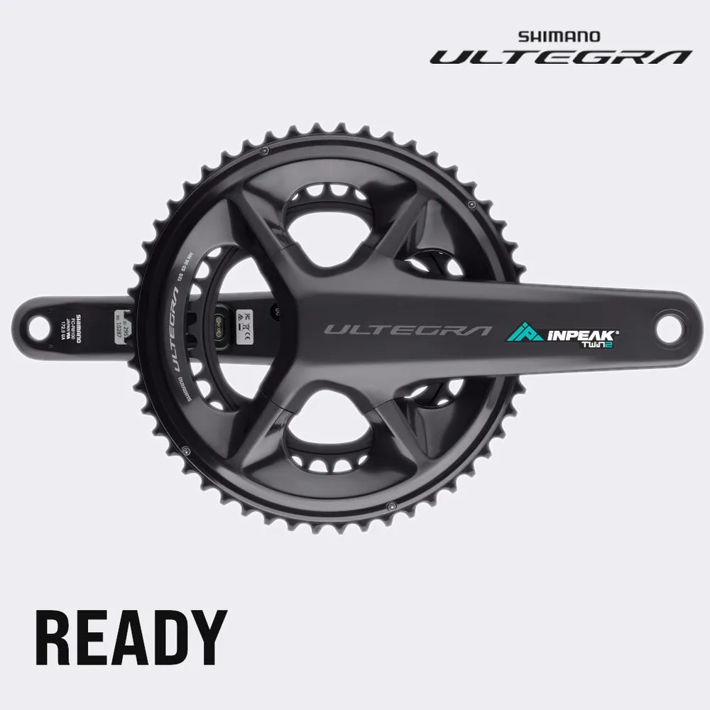 Inpeak Twin2 Shimano Ultegra Fc-r8100 Krank Med Effektmåler Inpeak Twin2 Shimano Ultegra Fc-r8100 Krank Med Effektmåler