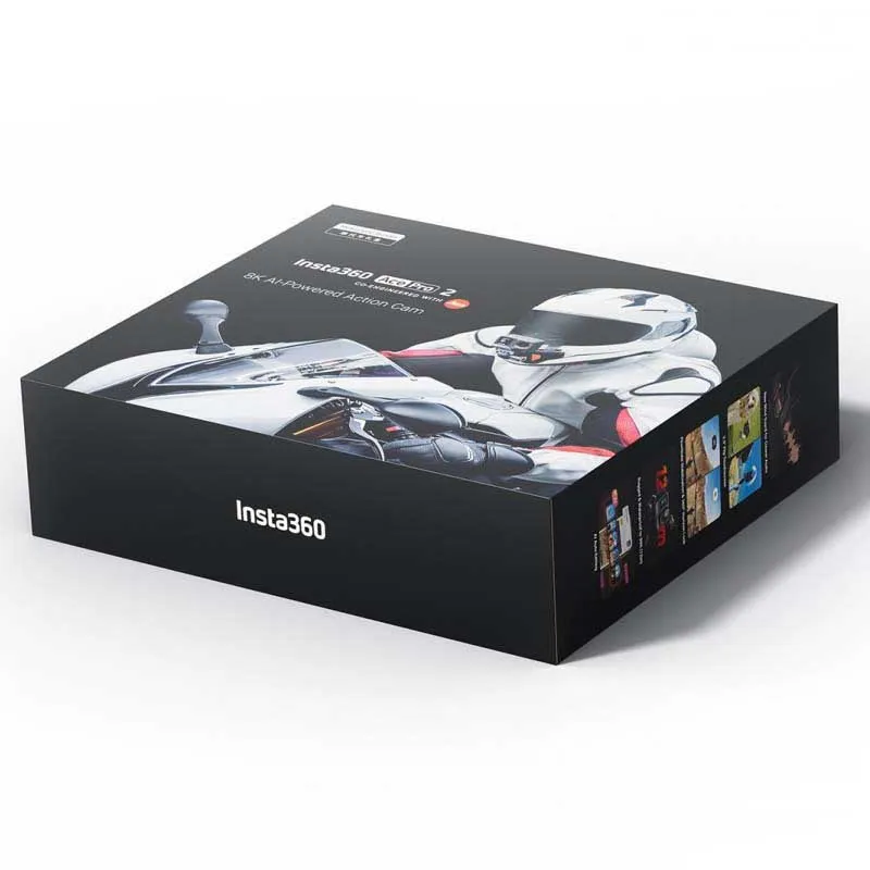 Insta360 Ace Pro 2 Motorcycle Bundle Actionkamera, Black, One Size, EU Plug 220V Insta360 Ace Pro 2 Motorcycle Bundle Actionkamera, Black, One Size, EU Plug 220V