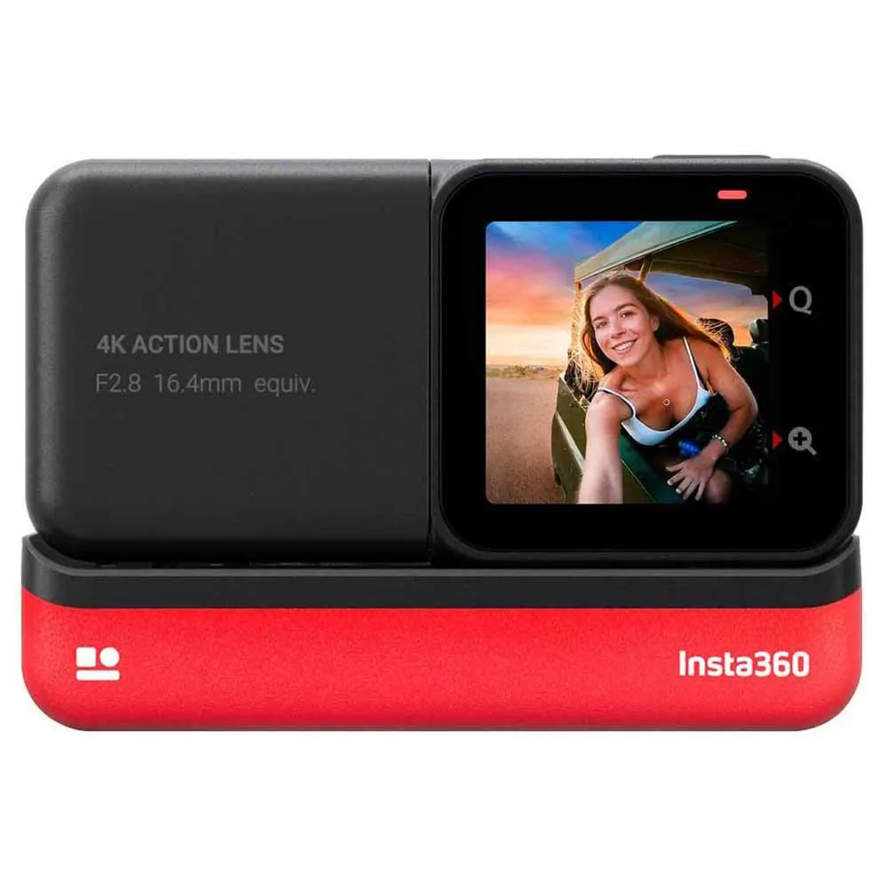 Insta360 One Rs Actionkamera, Black / red, One Size, EU Plug 220V Insta360 One Rs Actionkamera, Black / red, One Size, EU Plug 220V