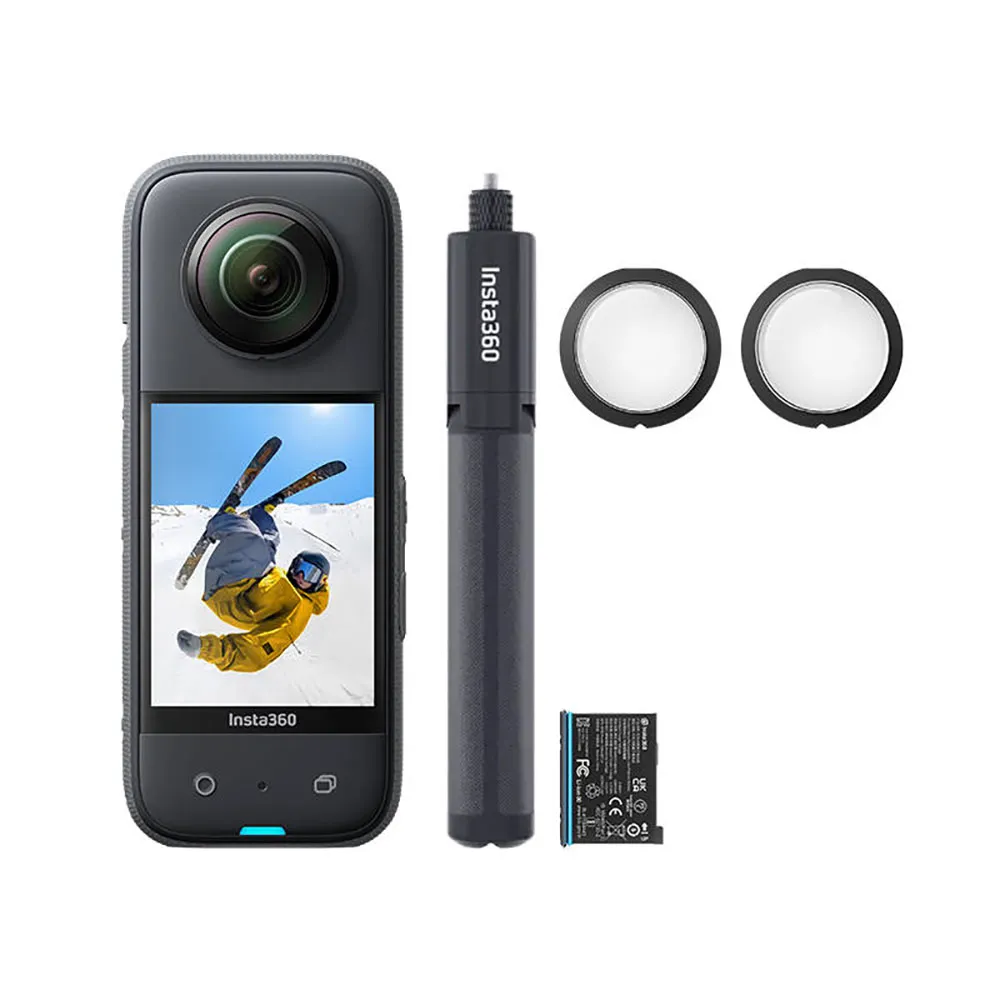 Insta360 X3 All Purpose Kit Actionkamera, Black, One Size