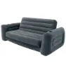 Intex 2-i-1 Oppblåsbar Sovesofa unisex, Grey, 203 x 224 x 66cm