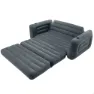 Intex 2-i-1 Oppblåsbar Sovesofa unisex, Grey, 203 x 224 x 66cm