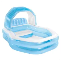 Intex 229x191x135 Cm Rektangulært Oppblåsbart Basseng unisex Intex 229x191x135 Cm Rektangulært Oppblåsbart Basseng unisex