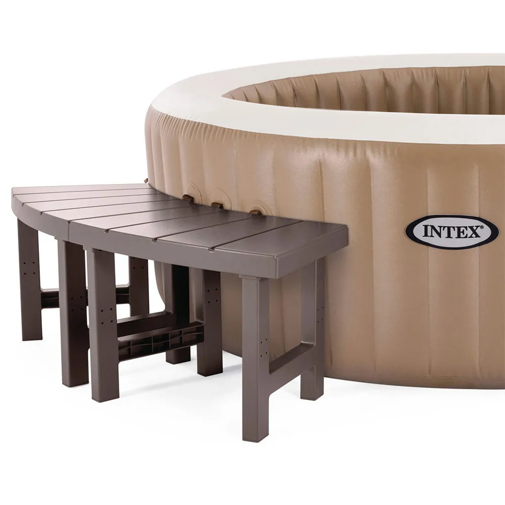 Intex 55095 Bench 2 Units Tilbehør Til Boblebad unisex, Brown, 62 x 37 x 42cm Intex 55095 Bench 2 Units Tilbehør Til Boblebad unisex, Brown, 62 x 37 x 42cm