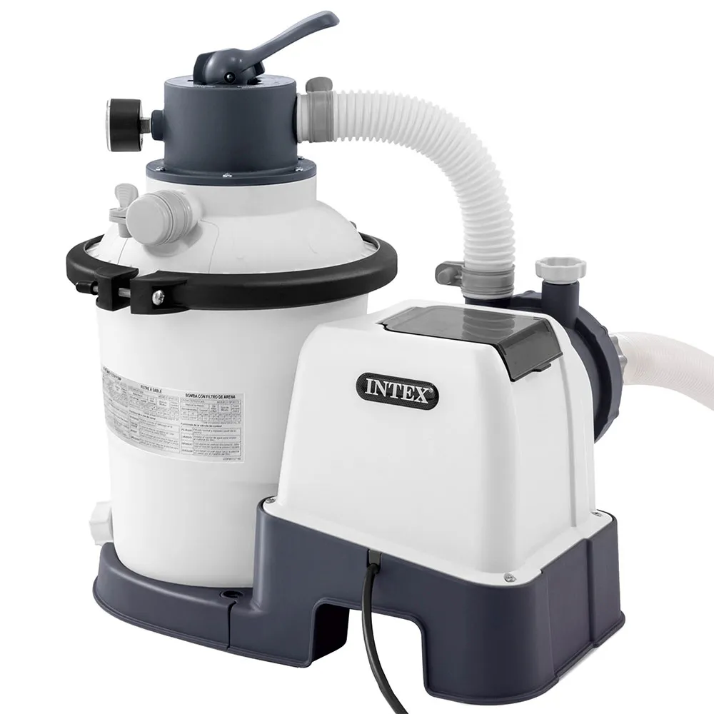 Intex Behandlingsanlegg Sx925 Elektrisk Sandfilter 2000 L/t unisex, White / black, 220V Intex Behandlingsanlegg Sx925 Elektrisk Sandfilter 2000 L/t unisex, White / black, 220V