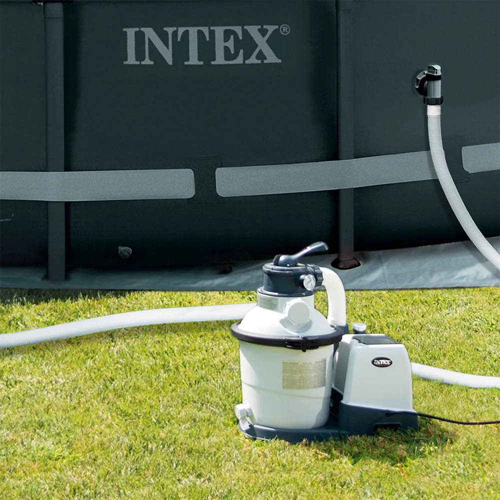 Intex Behandlingsanlegg Sx925 Elektrisk Sandfilter 2000 L/t unisex, White / black, 220V Intex Behandlingsanlegg Sx925 Elektrisk Sandfilter 2000 L/t unisex, White / black, 220V