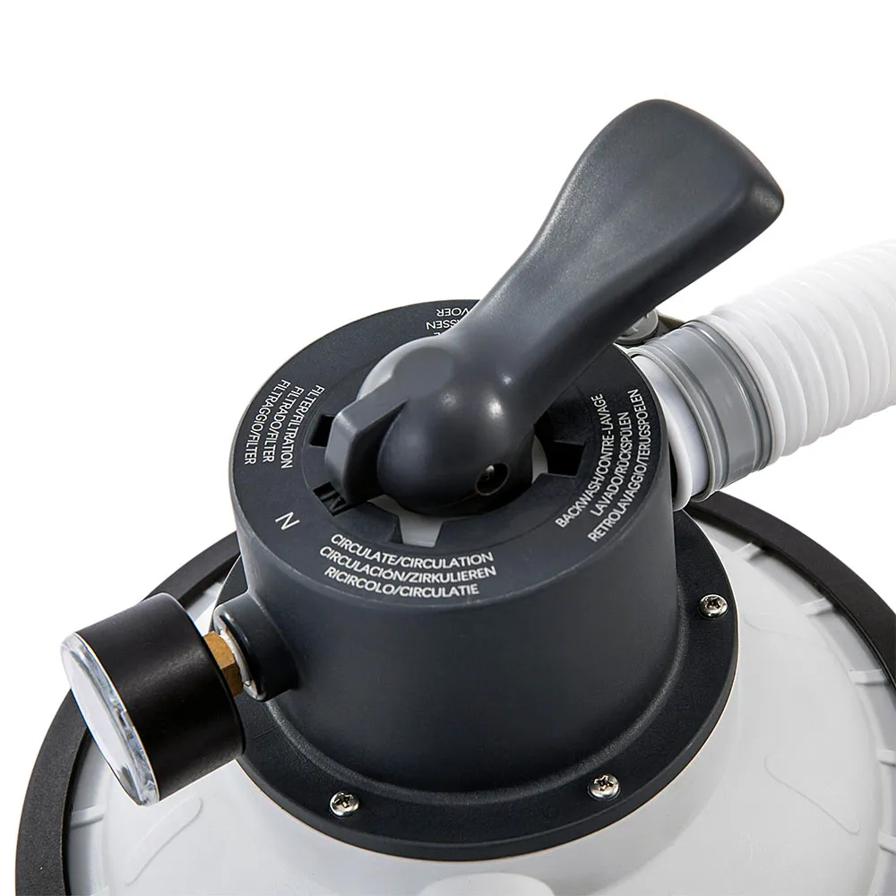 Intex Behandlingsanlegg Sx925 Elektrisk Sandfilter 2000 L/t unisex, White / black, 220V Intex Behandlingsanlegg Sx925 Elektrisk Sandfilter 2000 L/t unisex, White / black, 220V