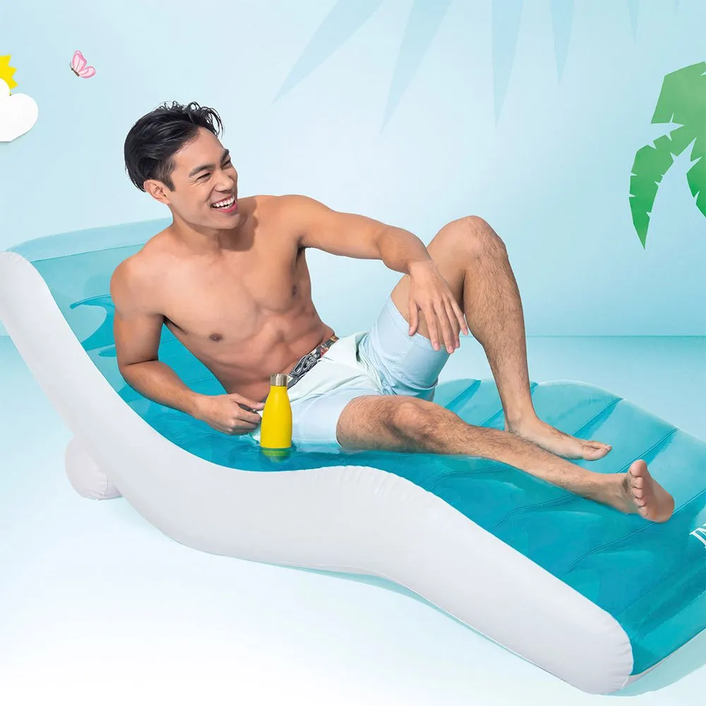 Intex Blå Premium-etasje For Innsatte Med Basseng 99x191 Cm, Multicolor, One Size