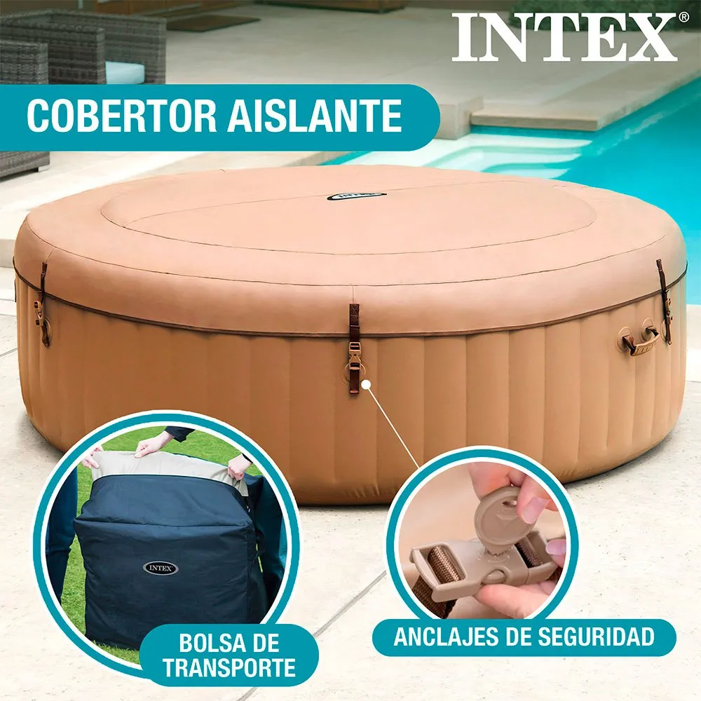 Intex Bubble Massage Purespa Basseng unisex, Brown / beige, 6 People Intex Bubble Massage Purespa Basseng unisex, Brown / beige, 6 People