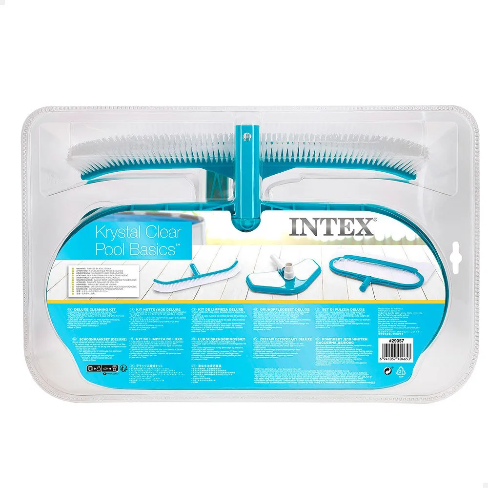Intex Deluxe Rengjøringssett unisex, Blue, One Size