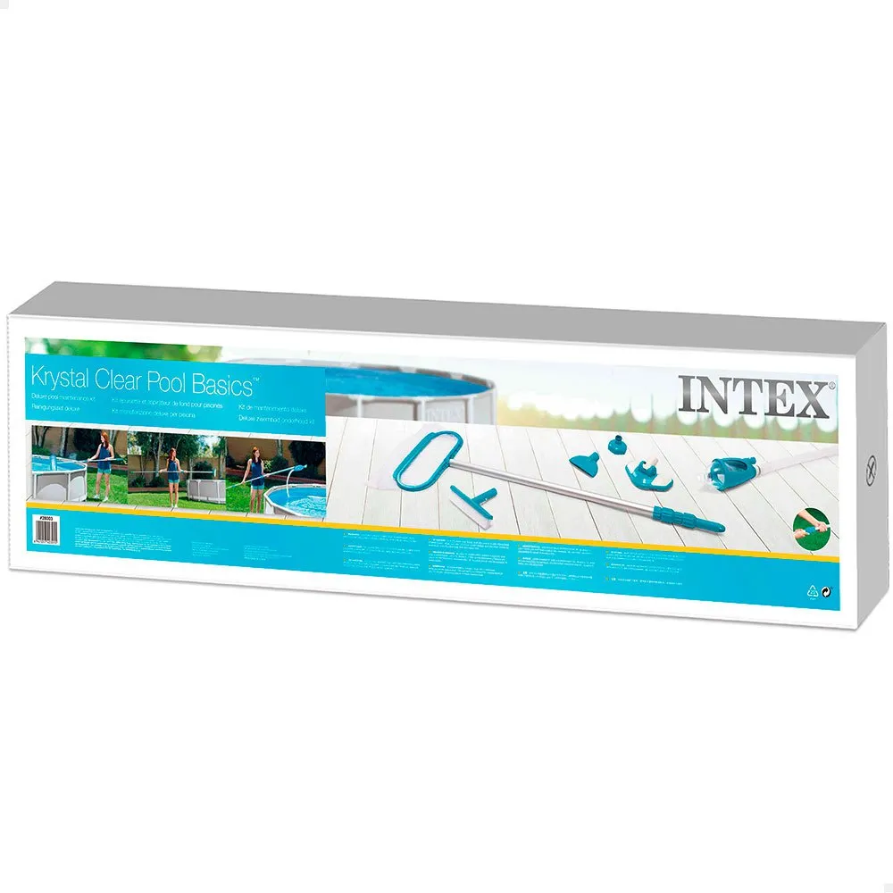 Intex Deluxe Vedlikeholdssett unisex, White / blue, One Size Intex Deluxe Vedlikeholdssett unisex, White / blue, One Size
