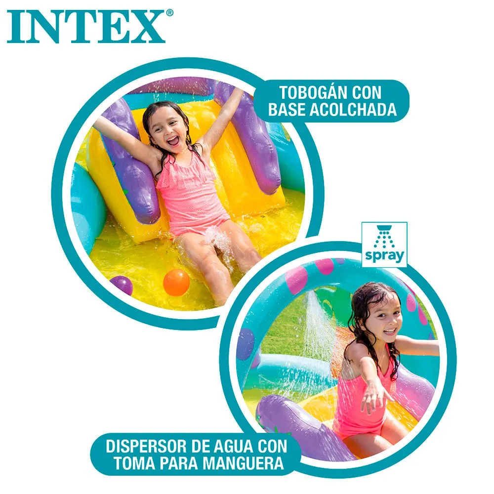 Intex Dinosaurbasseng unisex, Multicolor, 333 x 229 x 112cm Intex Dinosaurbasseng unisex, Multicolor, 333 x 229 x 112cm