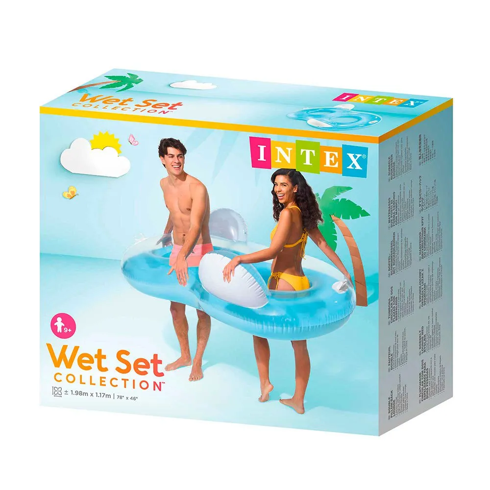 Intex Dobbel Åtte unisex, Blue, One Size